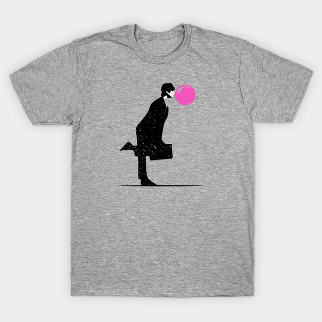 Silly walking bubblegum parody T-Shirt by RetroPandora